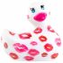 My Duckie Romance 2.0 - waterdichte clitoris vibrator (wit-roze)