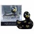 My Duckie Romance 2.0 - waterdichte eend clitoris vibrator (zwart-goud)