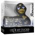 My Duckie Romance 2.0 - waterdichte eend clitoris vibrator (zwart-goud)