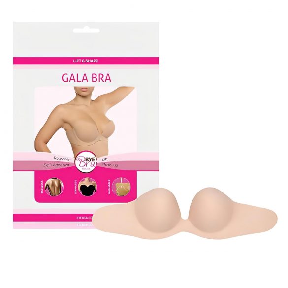 Bye Bra Gala B - onzichtbare push-up bh (nude)