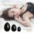 La Gemmes Yoni - Kegelballetjes set - zwarte obsidiaan (3st)