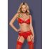 Obsessive Heartina - lingerie set (rood)