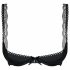 Obsessive Miamor - kanten push-up bh (zwart) - L/XL