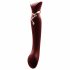 ZALO Queen - pulserende G-punt en clitoris vibrator (rood)