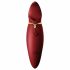 ZALO Hero - oplaadbare, waterdichte clitoris vibrator (rood)