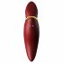 ZALO Hero - oplaadbare, waterdichte clitoris vibrator (rood)