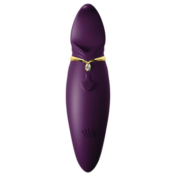 ZALO Hero - oplaadbare, waterdichte clitoris vibrator (paars)