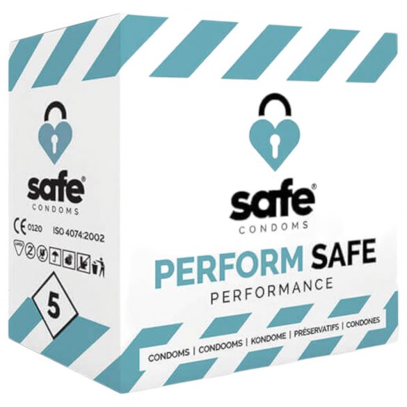 SAFE Perform Safe - grote condoom (5 stuks)