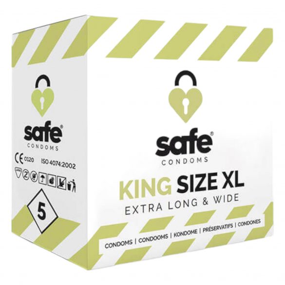 SAFE King Size XL - extra groot condoom (5st)