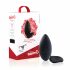 Schreeuwende Slip - oplaadbare, draadloze clitoris vibrator (zwart)