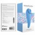 FEELZTOYS Femmegasm - oplaadbare 2in1 clitoris vibrator (blauw)