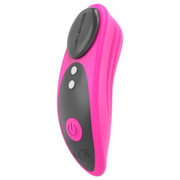 LOVENSE Ferri - slimme clitorisvibrator (zwart-roze)