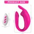 Aixiasia Hera - oplaadbare, draadloze paar vibrator (roze)