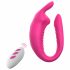 Aixiasia Hera - oplaadbare, draadloze paar vibrator (roze)