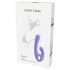 Nomi Tang Flex Bi - oplaadbare vibrator met clitorisklem (paars)