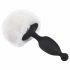 Magic Motion Bunny - slimme anale vibrator met konijnenstaart (wit)