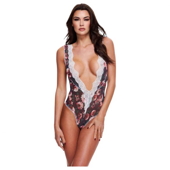 Baci - bloem kanten body - M/L