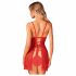 Obsessive Claussica - babydoll en string (rood)