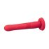 LOVENSE Gravity - oplaadbare stoterende vibrator met basis (rood)