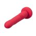 LOVENSE Gravity - oplaadbare stoterende vibrator met basis (rood)