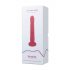 LOVENSE Gravity - oplaadbare stoterende vibrator met basis (rood)