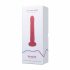 LOVENSE Gravity - oplaadbare stoterende vibrator met basis (rood)