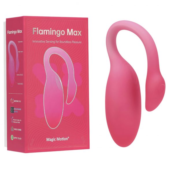 Magic Motion Flamingo Max - slimme vibratie-ei (roze)