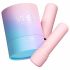 Vush Pop Gloss - oplaadbare, waterdichte minivibrator (roze)